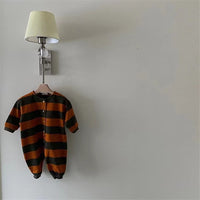 Load image into Gallery viewer, Baby Unisex Striped Jumpsuits Wholesale 230114430

