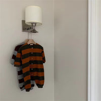 Load image into Gallery viewer, Baby Unisex Striped Jumpsuits Wholesale 230114430
