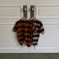 Load image into Gallery viewer, Baby Unisex Striped Jumpsuits Wholesale 230114430
