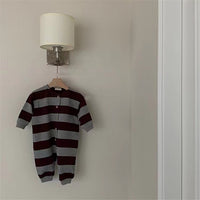 Load image into Gallery viewer, Baby Unisex Striped Jumpsuits Wholesale 230114430

