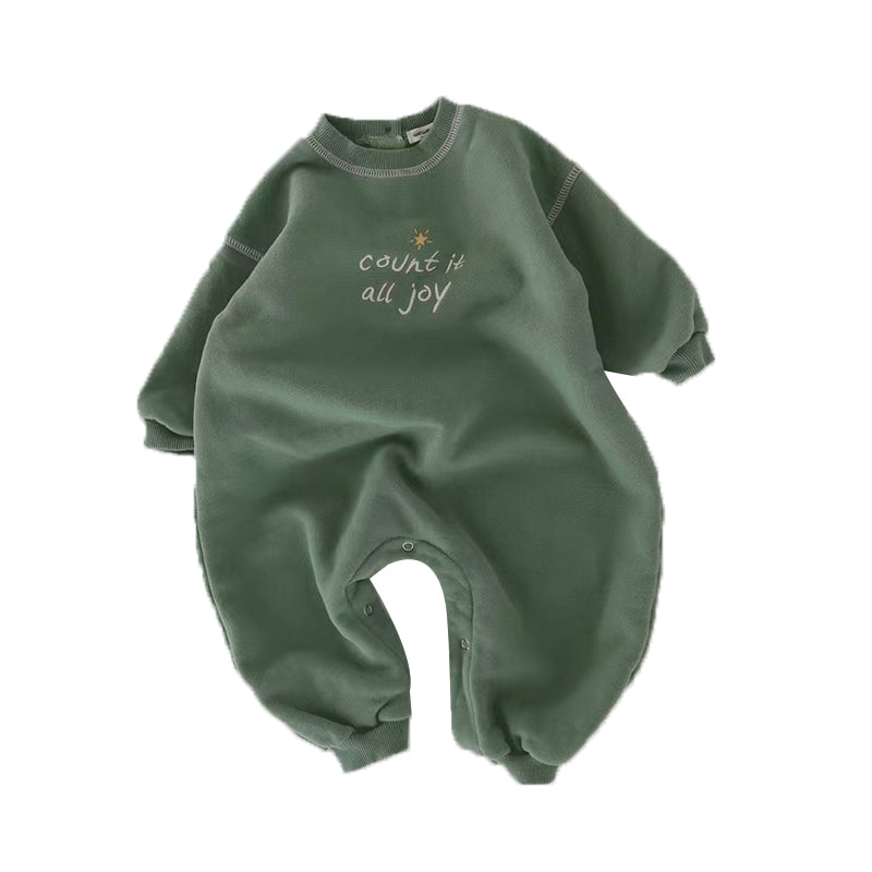 Baby Unisex Letters Jumpsuits Wholesale 230114437