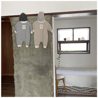 Load image into Gallery viewer, Baby Unisex Striped Cartoon Print Jumpsuits Wholesale 230114443
