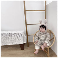 Load image into Gallery viewer, Baby Unisex Striped Cartoon Print Jumpsuits Wholesale 230114443
