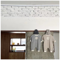 Load image into Gallery viewer, Baby Unisex Striped Cartoon Print Jumpsuits Wholesale 230114443
