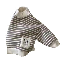 Load image into Gallery viewer, Baby Unisex Striped Cartoon Print Hoodies Sweatshirts Wholesale 230114444
