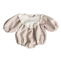 Load image into Gallery viewer, Baby Girls Color-blocking Rompers Wholesale 230114447
