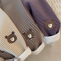 Load image into Gallery viewer, Baby Unisex Striped Cartoon Print Pants Wholesale 230114448
