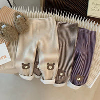 Load image into Gallery viewer, Baby Unisex Striped Cartoon Print Pants Wholesale 230114448
