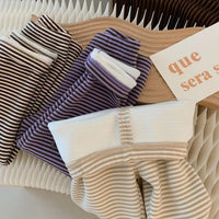 Load image into Gallery viewer, Baby Unisex Striped Cartoon Print Pants Wholesale 230114448
