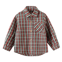Load image into Gallery viewer, Baby Kid Unisex Letters Checked Shirts Wholesale 230114450
