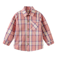 Load image into Gallery viewer, Baby Kid Unisex Letters Checked Shirts Wholesale 230114450
