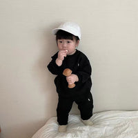 Load image into Gallery viewer, 2 Pieces Set Baby Unisex Embroidered Tops And Pants Wholesale 230114461
