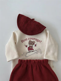Load image into Gallery viewer, Baby Girls Letters Cartoon Print Hoodies Swearshirts Wholesale 230114470
