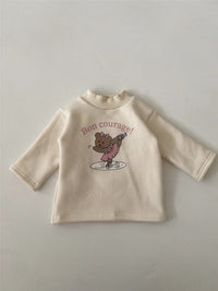 Load image into Gallery viewer, Baby Girls Letters Cartoon Print Hoodies Swearshirts Wholesale 230114470
