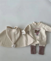 Load image into Gallery viewer, Baby Girls Letters Cartoon Print Hoodies Swearshirts Wholesale 230114470
