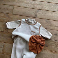 Load image into Gallery viewer, 2 Pieces Set Baby Unisex Solid Color Vests Waistcoats And Pants Wholesale 230114471
