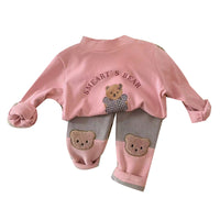 Load image into Gallery viewer, Baby Girls Animals Embroidered Pants Leggings Wholesale 230114472
