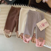 Load image into Gallery viewer, Baby Girls Animals Embroidered Pants Leggings Wholesale 230114472
