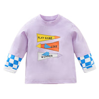 Load image into Gallery viewer, Baby Kid Unisex Letters Cartoon Print Tops Wholesale 230114483
