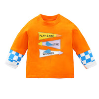 Load image into Gallery viewer, Baby Kid Unisex Letters Cartoon Print Tops Wholesale 230114483

