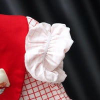 Load image into Gallery viewer, Baby Kid Girls Flower Checked Dresses Wholesale 230114487
