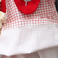 Load image into Gallery viewer, Baby Kid Girls Flower Checked Dresses Wholesale 230114487
