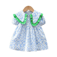 Load image into Gallery viewer, Baby Kid Girls Flower Print Dresses Wholesale 230114488
