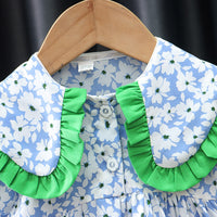 Load image into Gallery viewer, Baby Kid Girls Flower Print Dresses Wholesale 230114488
