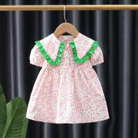 Load image into Gallery viewer, Baby Kid Girls Flower Print Dresses Wholesale 230114488
