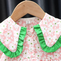 Load image into Gallery viewer, Baby Kid Girls Flower Print Dresses Wholesale 230114488
