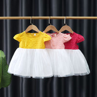 Load image into Gallery viewer, Baby Kid Girls Solid Color Dresses Wholesale 230114492
