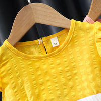 Load image into Gallery viewer, Baby Kid Girls Solid Color Dresses Wholesale 230114492
