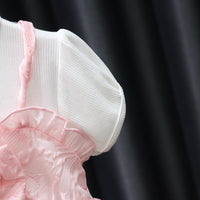 Load image into Gallery viewer, Baby Kid Girls Solid Color Bow Dresses Wholesale 230114493
