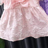 Load image into Gallery viewer, Baby Kid Girls Solid Color Bow Dresses Wholesale 230114493
