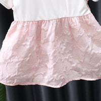 Load image into Gallery viewer, Baby Kid Girls Solid Color Bow Dresses Wholesale 230114493
