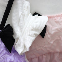 Load image into Gallery viewer, Baby Kid Girls Solid Color Bow Dresses Wholesale 230114496
