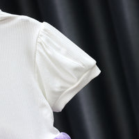 Load image into Gallery viewer, Baby Kid Girls Solid Color Bow Dresses Wholesale 230114496
