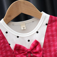 Load image into Gallery viewer, Baby Kid Girls Polka dots Bow Dresses Wholesale 230114502

