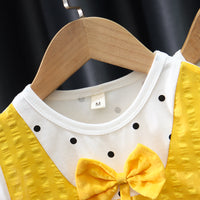 Load image into Gallery viewer, Baby Kid Girls Polka dots Bow Dresses Wholesale 230114502
