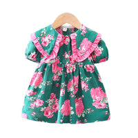 Load image into Gallery viewer, Baby Kid Girls Flower Print Dresses Wholesale 230114503
