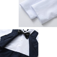 Load image into Gallery viewer, Baby Boys Bow Birthday Party Jumpsuits Wholesale 230114508
