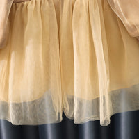 Load image into Gallery viewer, Baby Kid Girls Color-blocking Bow Lace Dresses Wholesale 230114536
