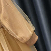 Load image into Gallery viewer, Baby Kid Girls Color-blocking Bow Lace Dresses Wholesale 230114536
