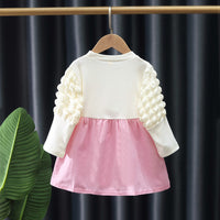 Load image into Gallery viewer, Baby Kid Girls Color-blocking Flower Dresses Wholesale 230114540
