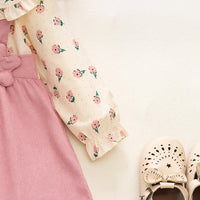 Load image into Gallery viewer, Baby Kid Girls Color-blocking Flower Dresses Wholesale 230114541
