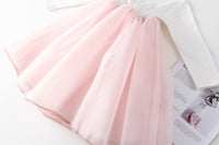 Load image into Gallery viewer, 2 Pieces Set Baby Kid Girls Color-blocking Dresses And Flower Vests Waistcoats Wholesale 230114543
