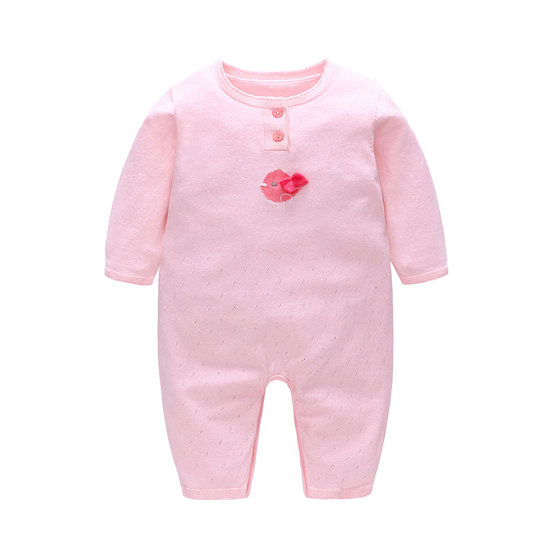 Baby Girls Crochet Jumpsuits Wholesale 23011466