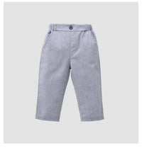 Load image into Gallery viewer, 3 Pieces Set Baby Kid Boys Bow Shirts And Solid Color Vests Waistcoats And Pants Wholesale 23011470
