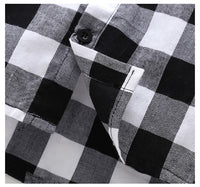 Load image into Gallery viewer, 2 Pieces Set Baby Kid Boys Checked Tops And Color-blocking Jumpsuits Wholesale 23011483
