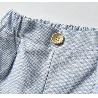 Load image into Gallery viewer, 2 Pieces Set Baby Kid Boys Birthday Party Bow Tops And Solid Color Pants Wholesale 23011485
